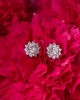 Daily Wear Diamond Flower Studs