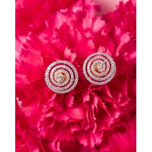 Spiral Diamond Studs