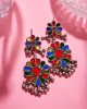 Flower Mirror Earrings