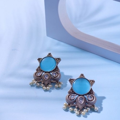 Sandhya Oxidised Earrings 