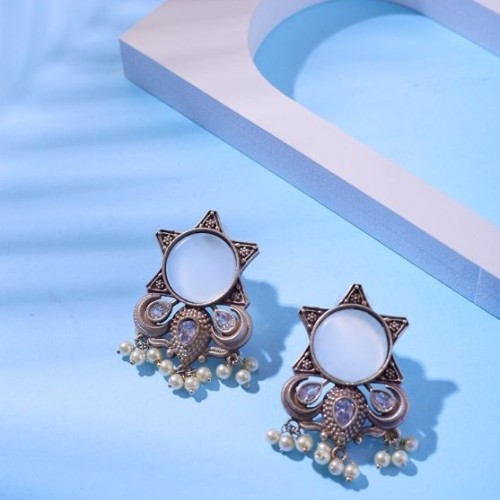 Sandhya Oxidised Earrings 