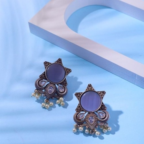 Sandhya Oxidised Earrings 