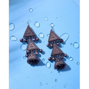 Sagar Oxidised Earrings 