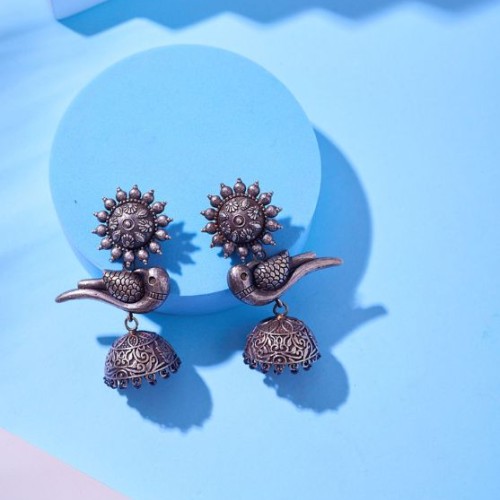 Vidhi Oxidised Earrings 