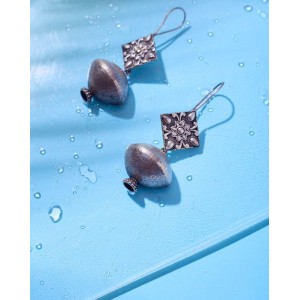 Bandana Oxidised Earrings 