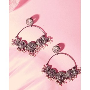 Nysa Oxidised Earrings 