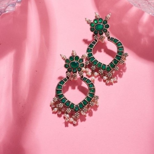 Dia Chandbali Earrings