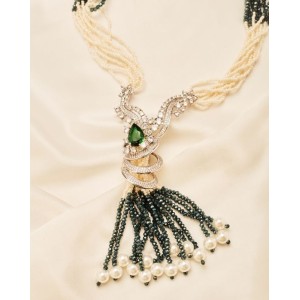 Janet Diamond Long Necklace