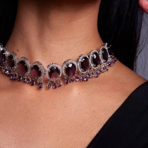 Bloody Merry Diamond Necklace