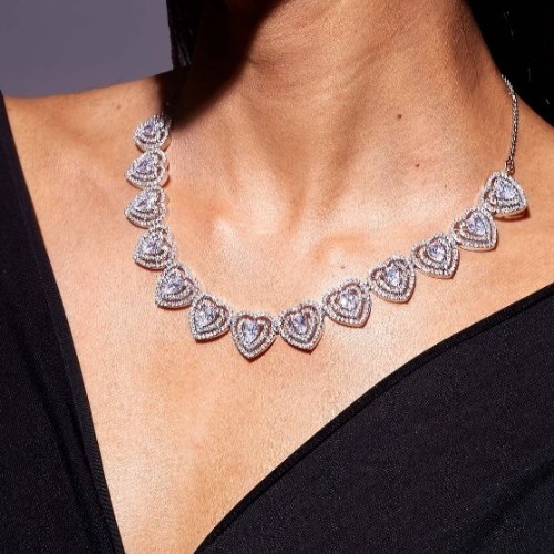 Cuban Sunset Diamond Necklace