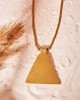  Dhokra Boho Triangle Pendant