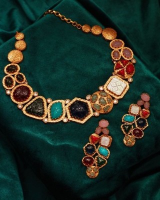Kaveri Antique Gold Vintage Necklace