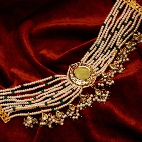 Zubeida Kundan & Pearl Choker