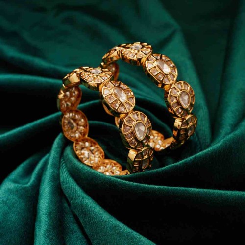 Royal Maharani Polki Bangle