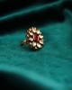 Daffodil Kundan Cocktail Ring